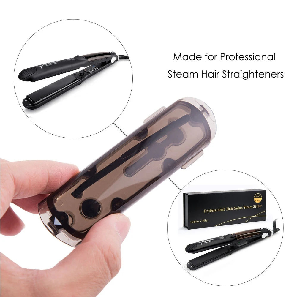 2-in-1 flat iron and curling iron