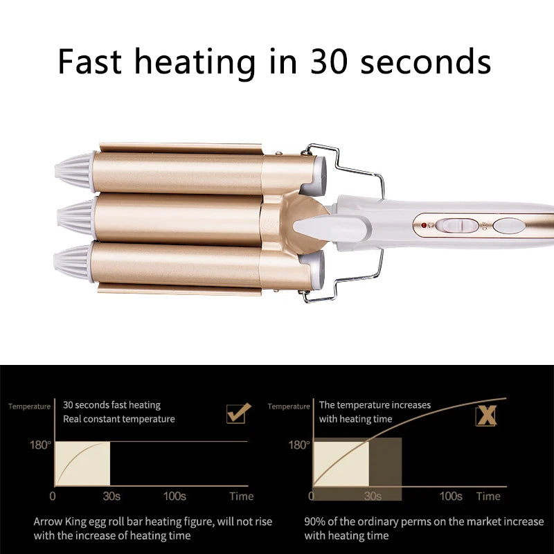 Premium curling irons