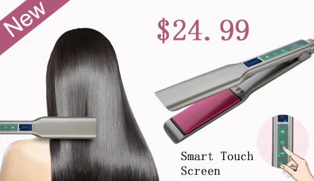 2-in-1 flat iron and curling iron